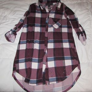 Red and White Flannel